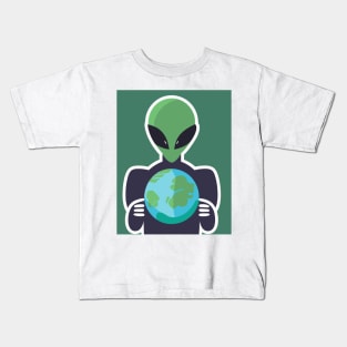 Aliens are real Kids T-Shirt